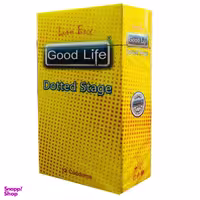کاندوم گودلایف (Good life) مدل DOTTED STAGE کد GO02 بسته 12 عددی