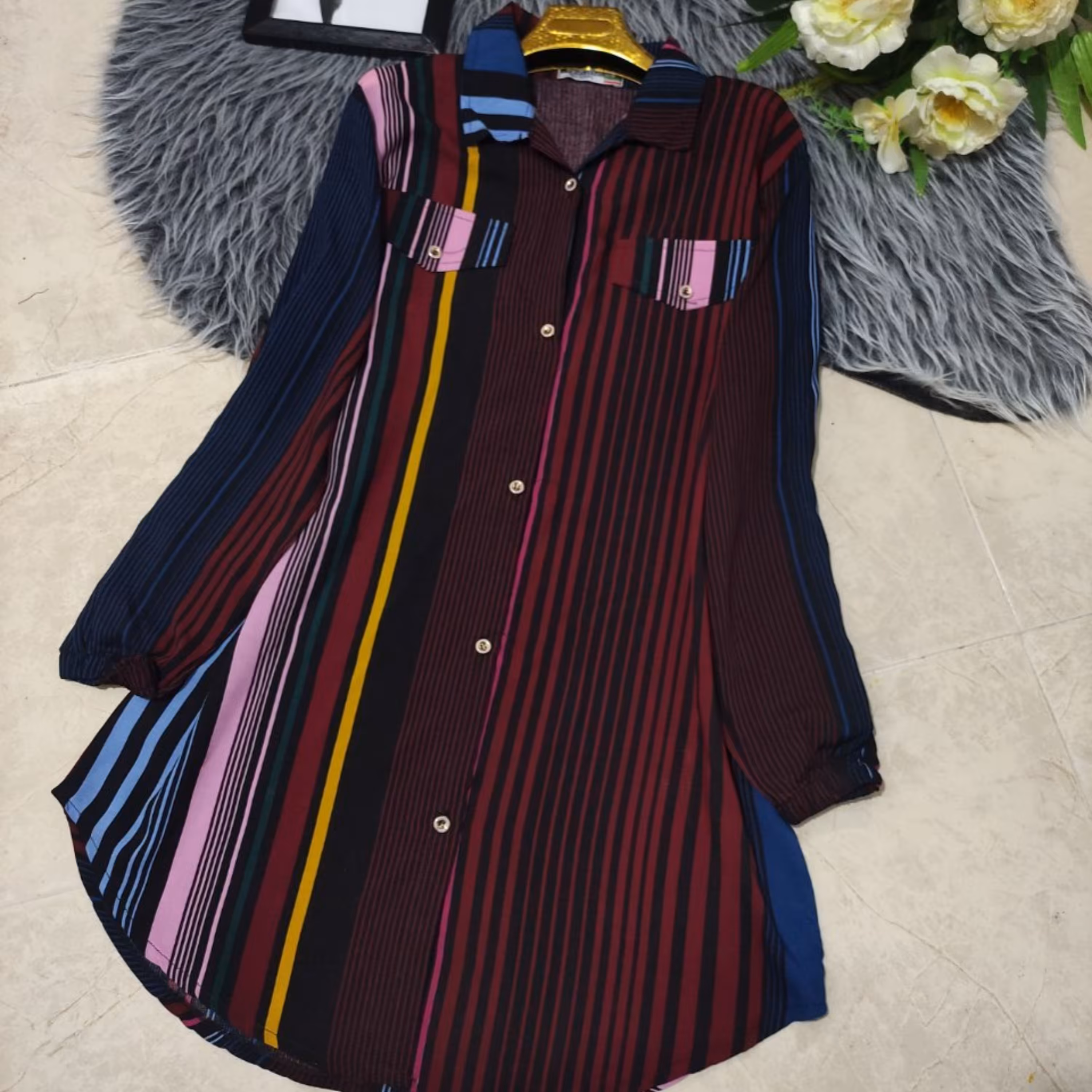 شومیز مانتویی خنک تابستانه