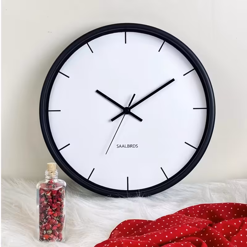 ساعت دیواری فانتزی ساعت دیواری گرد ساعت دیواری طرح رسمی کد S127 