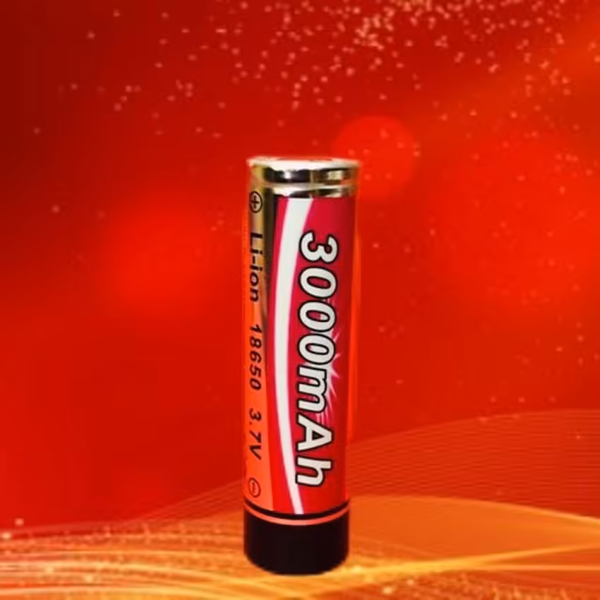 باتری شارژی لیتیومی 18650 بستون BESTON ( سرتخت ) 3000 میلی آمپر 3.7 ولت