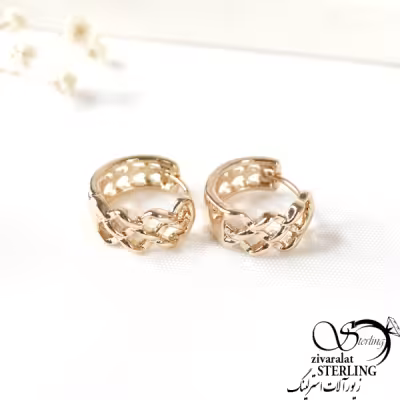 گوشواره ژوپینگ کلیپسی کد 7446