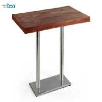 میز مستطیل پایه فلزی جهانتاب مدل 1037 کد 4341