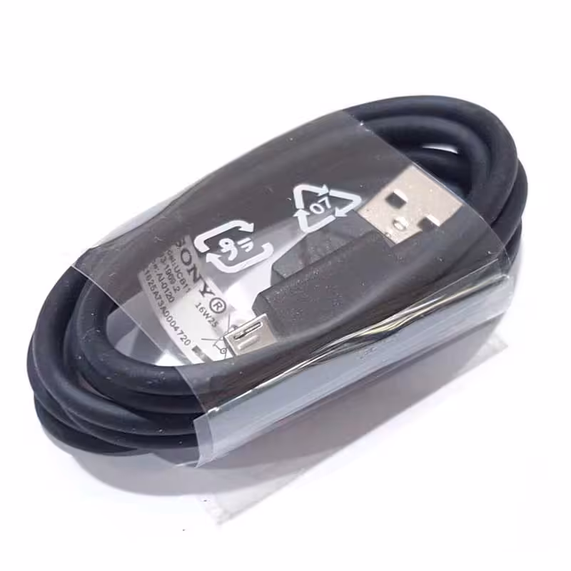کابل اورجینال میکرو یو اس بی فست شارژ Sony