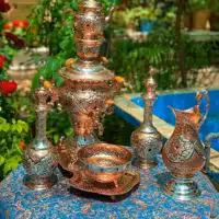 سماورمسی آبکاری نقره