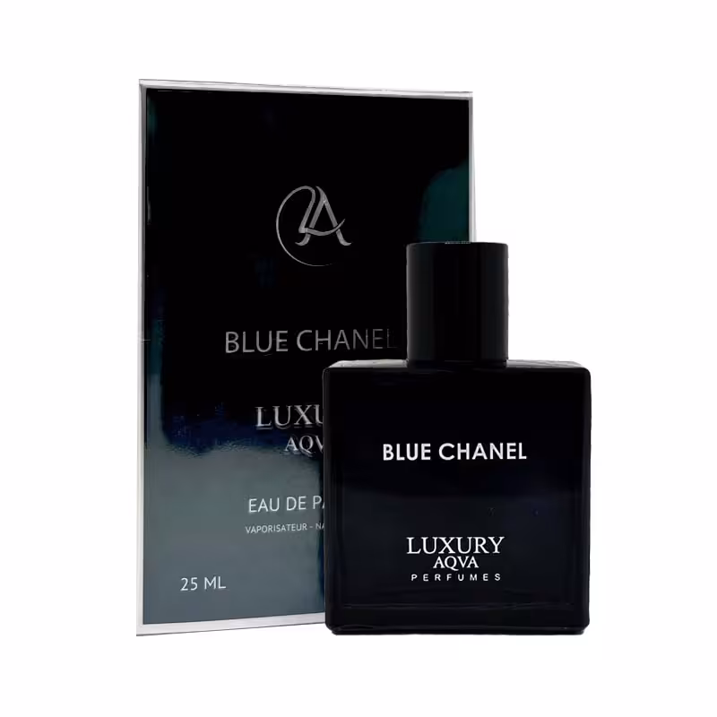 خرید + قیمت | عطر زنانه مینی لاکچری آکوآ بلو شنل حجم 25میل