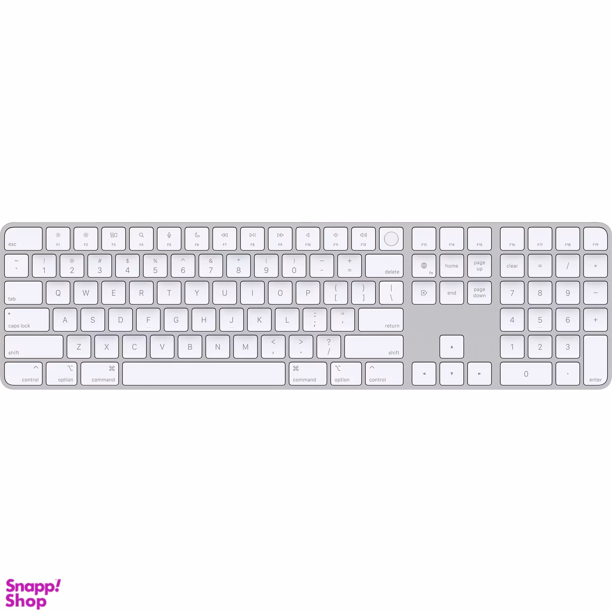 کیبورد کامپیوتر اپل مدل Magic Keyboard 3 with Touch ID and Numeric Keypad