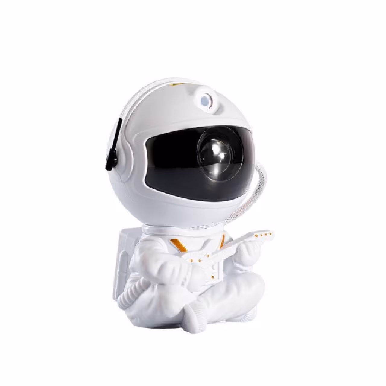 چراغ خواب فضانورد کهکشانی نشسته مدل گیتار زدن