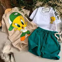 تیشرت شلوارک اسپرت خواهربرادری