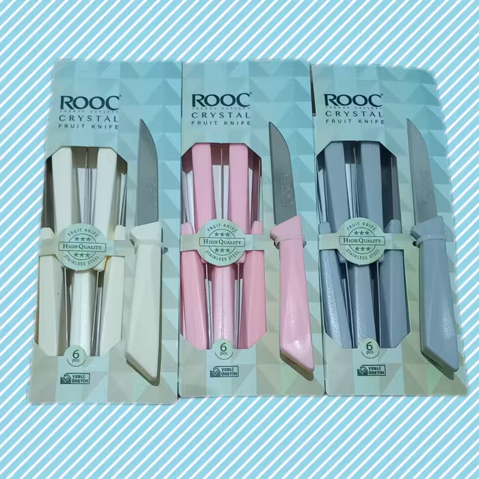 چاقو6تایی میوه خوری راک ترکیه