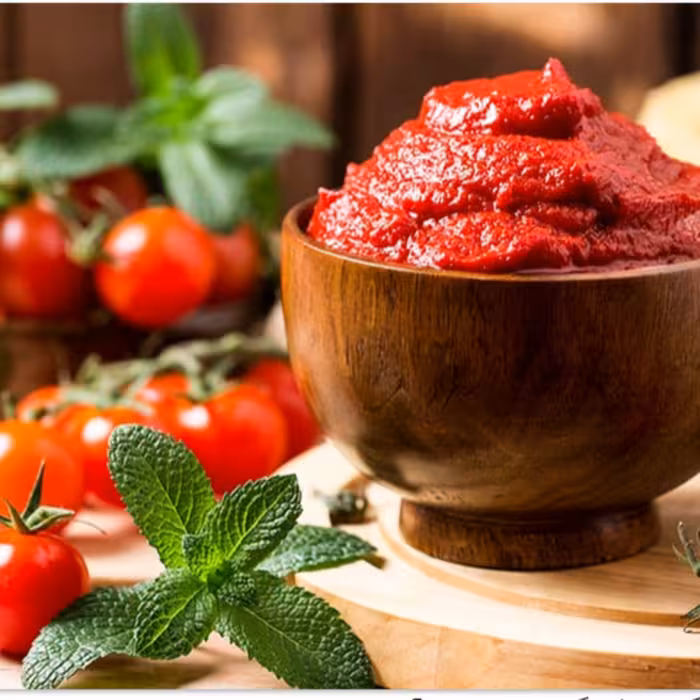 رب گوجه فرنگی تازه و غلیظ با نمک دریا یک کیلویی 