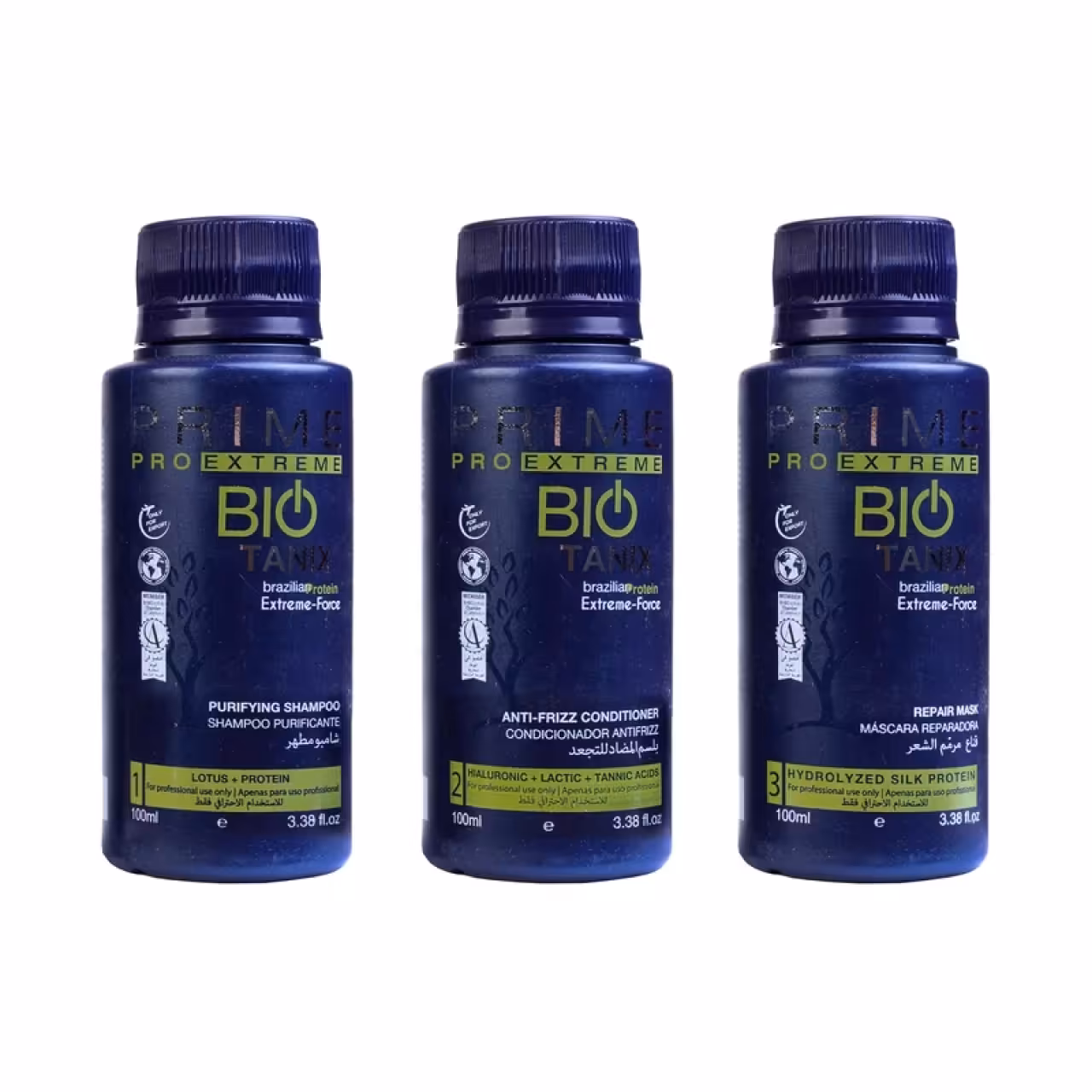 کراتین مو پرایم مدل بیو تانیکس حجم 100 میلی لیتر مجموعه 3 عددی10720111