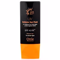 کرم ضد آفتاب اوتی SPF 43 سری Defense Sun Fluid حجم 50 میلی لیتر
