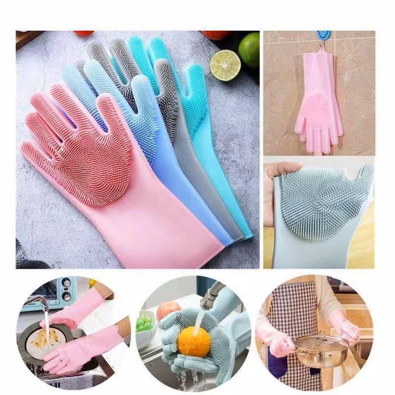 دستکش اسکاج دار سیلیکونی 