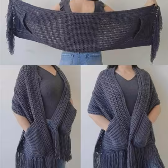 شال دستبافت