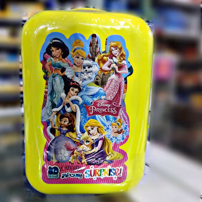 اسباب بازی شانسی 20 تویز طرح پرنسس  مدل چمدان لپ لپ