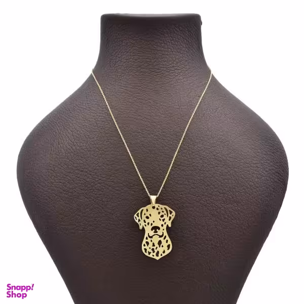 گردنبند طلا 18 عیار زنانه سانا گالری طرح سگ کد 617D3065