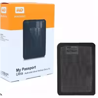باکس هارد 2.5 اینچ USB3 وسترن دیجیتال مدل MY Passport Ultra پک نارنجی