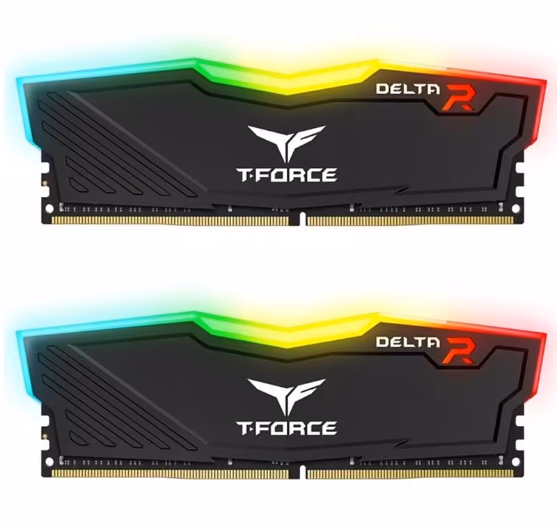 رم دسکتاپ تیم گروپ مدل دلتا آر جی بی با حافظه 16 گیگابایت و فرکانس 3000 مگاهرتز