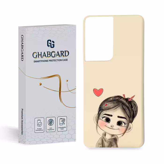 کاور گارد قاب دخترانه مدل g1147 مناسب برای گوشی موبایل سامسونگ s21 ultra