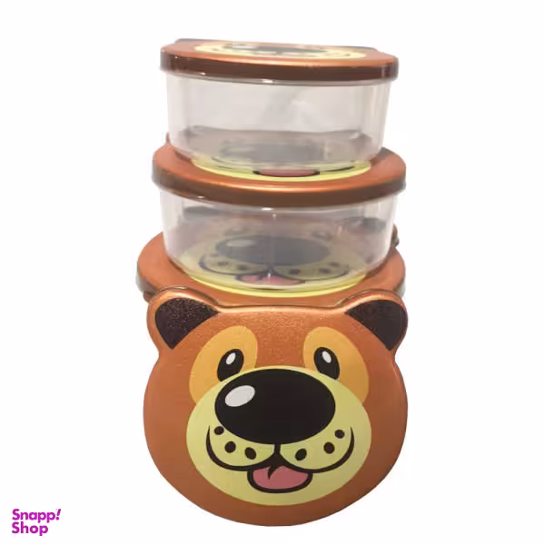 ظرف نگهدارنده غذا مدل کودکان مجموعه 4 عددی