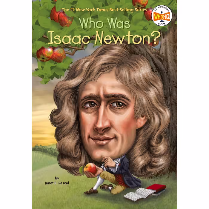 کتاب زبان اصلی Who Was Isaac Newton اثر Janet B Pascal and Who HQ and Tim Foley