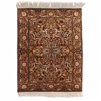 فرش دستباف دو متری مدل پولونز کد 4103301(فروش چکی 6 ماهه با کد تخفیف farshgereh)