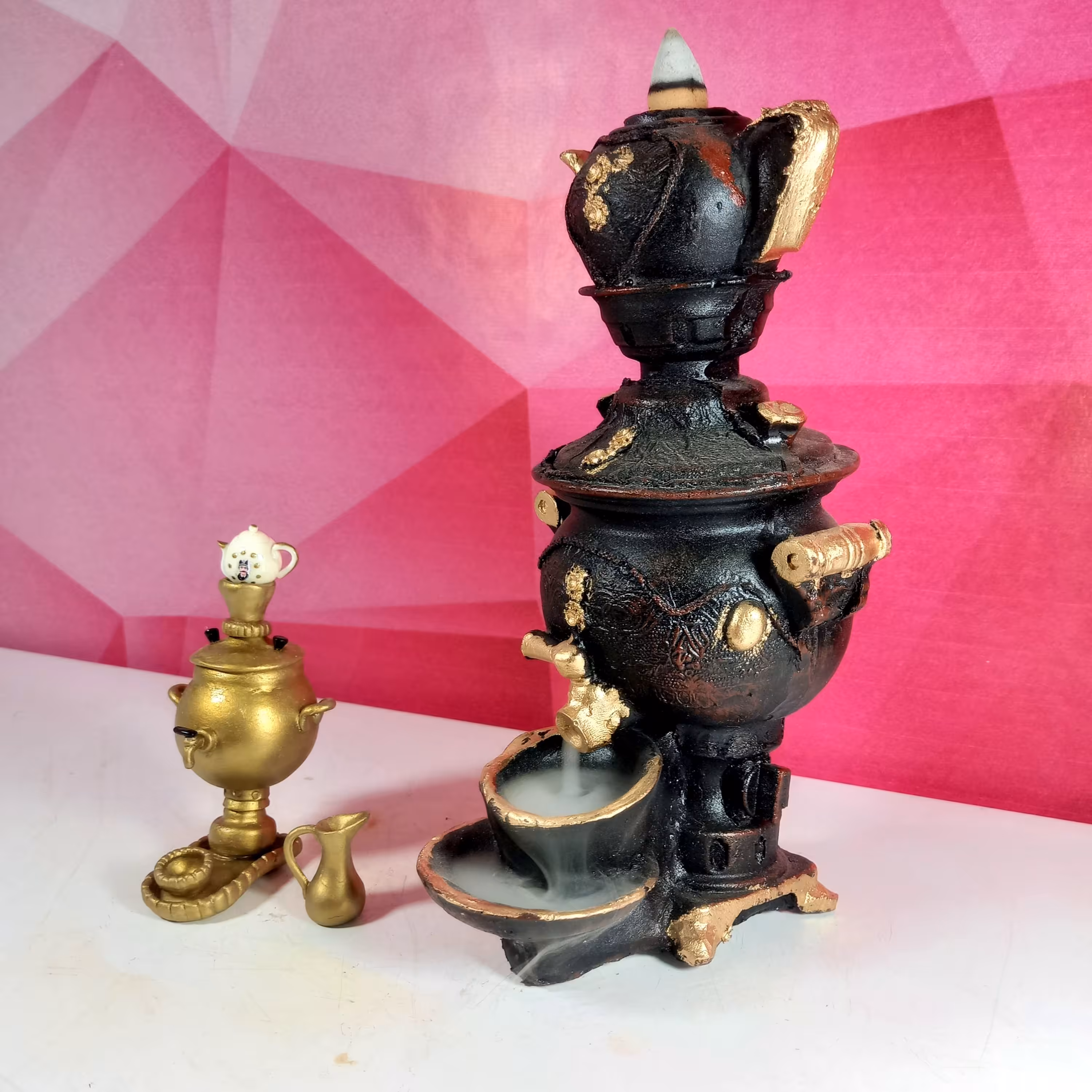 جاعودی سماور همراه با عود رایگان-07-جاعودی آبشاری-عودسوز صخره ای-جای عود-گلدونه