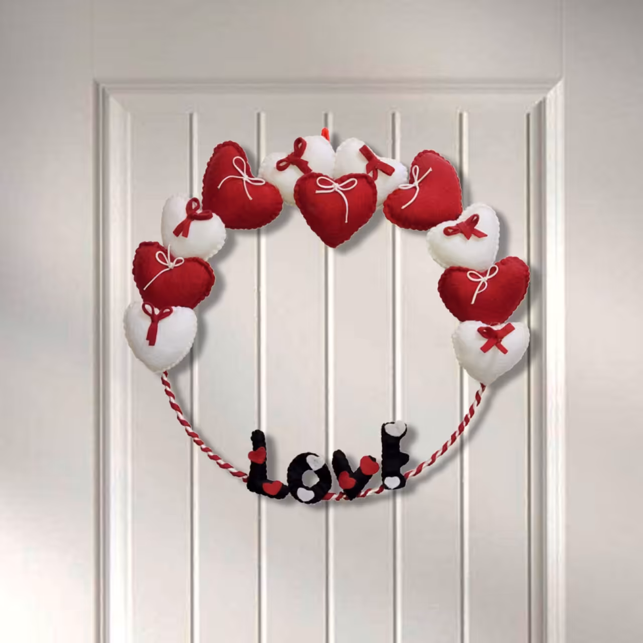 آویز حلقه قلب و لاو کد 141