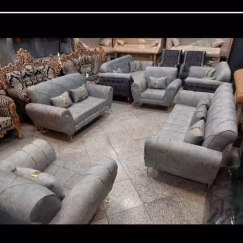 مبل اسکارلت مدل راحتی 7نفره هزینه ارسال به پای مشتری هست