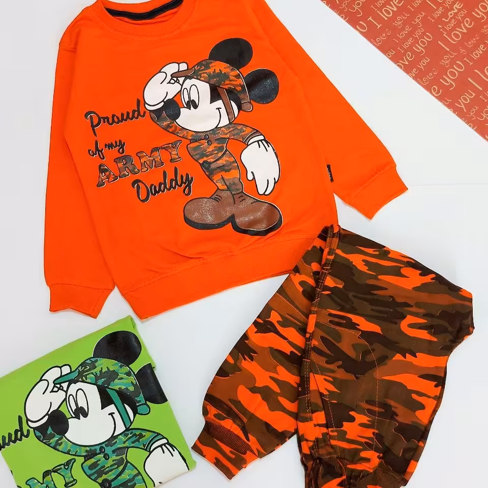 ست پسرانه میکی چریکی