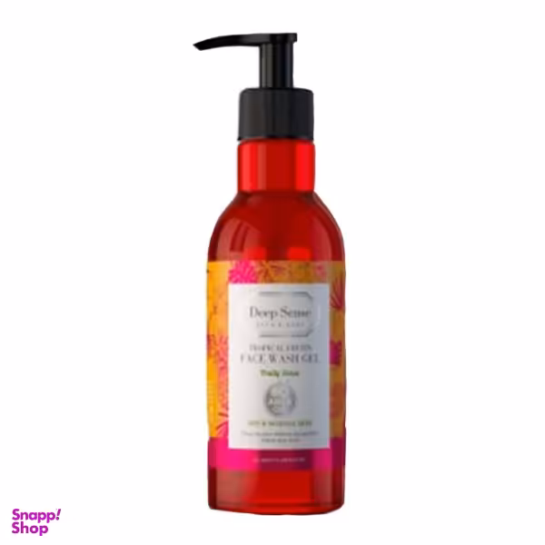 ژل شستشو صورت دیپ سنس (Deep Sense) مدل Tropical fruit حجم 250 میلیلیتر