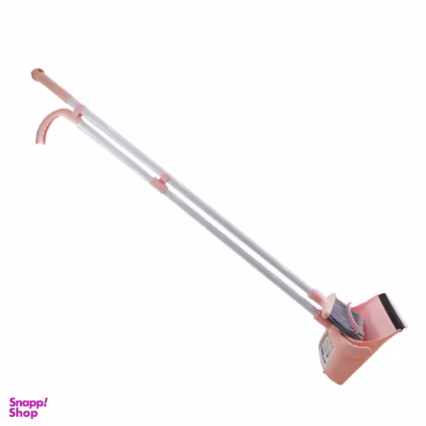 ست جارو و خاک انداز لیمون مدل شانه دار