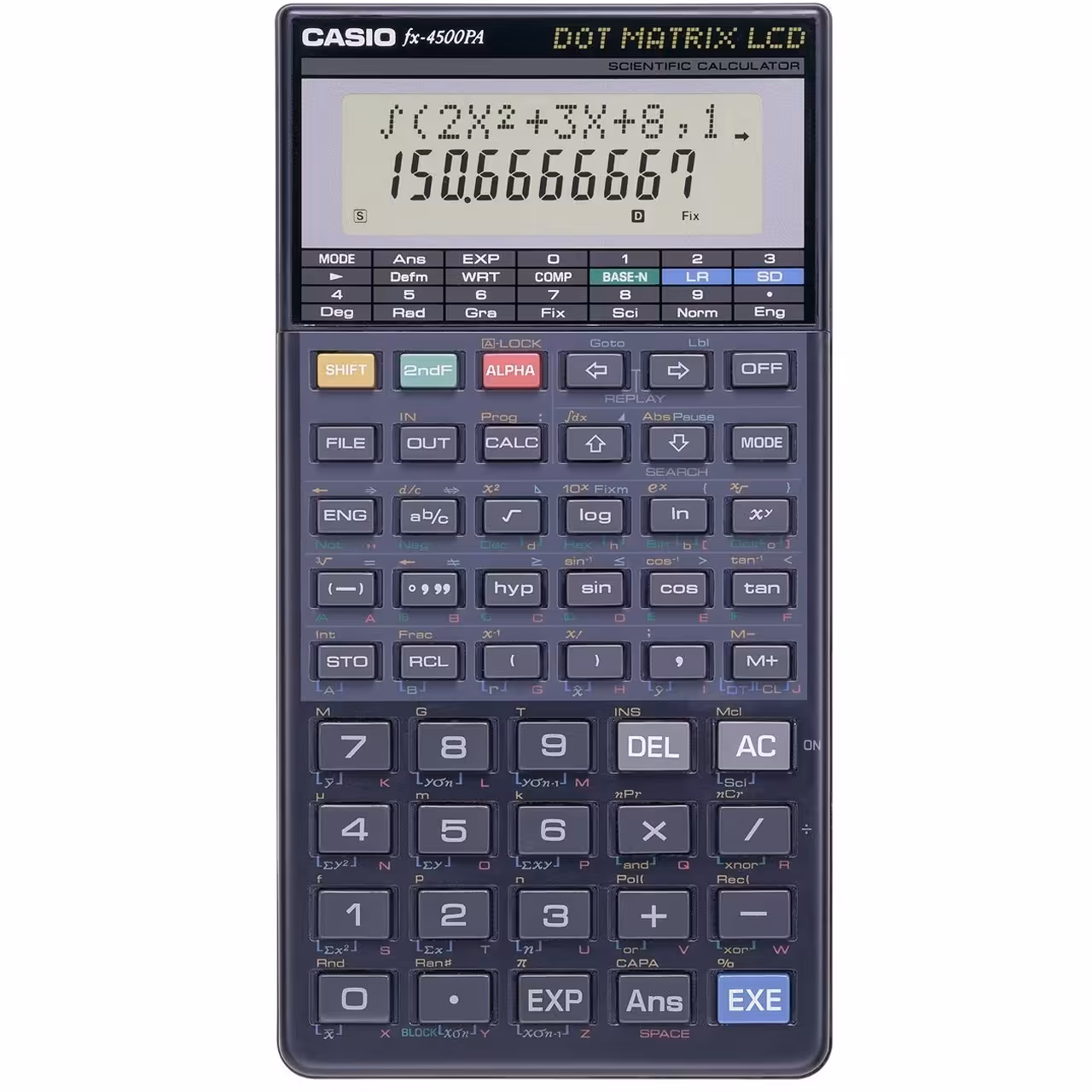 ماشین حساب مهندسی کاسیو مدل FX-4500PA