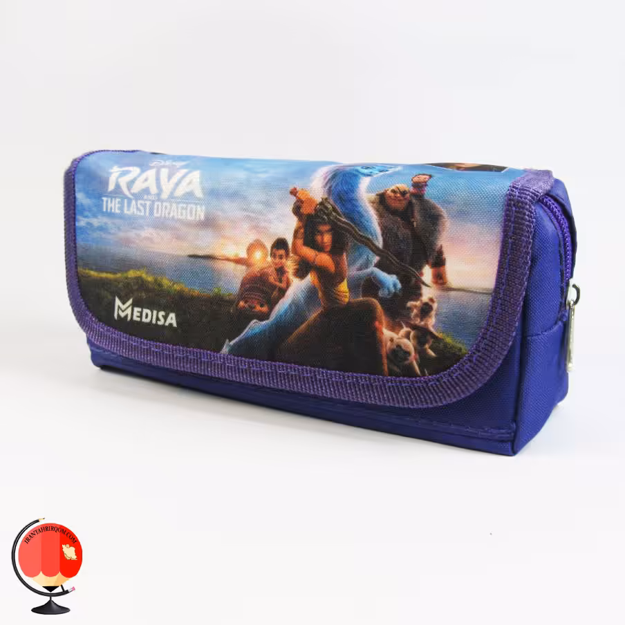 جامدادی دخترانه سه زیپ طرح رایا مدیسا