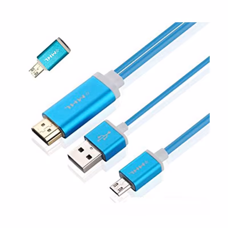 کابل MHL برای اتصال موبایل سامسونگ به تلویزیون