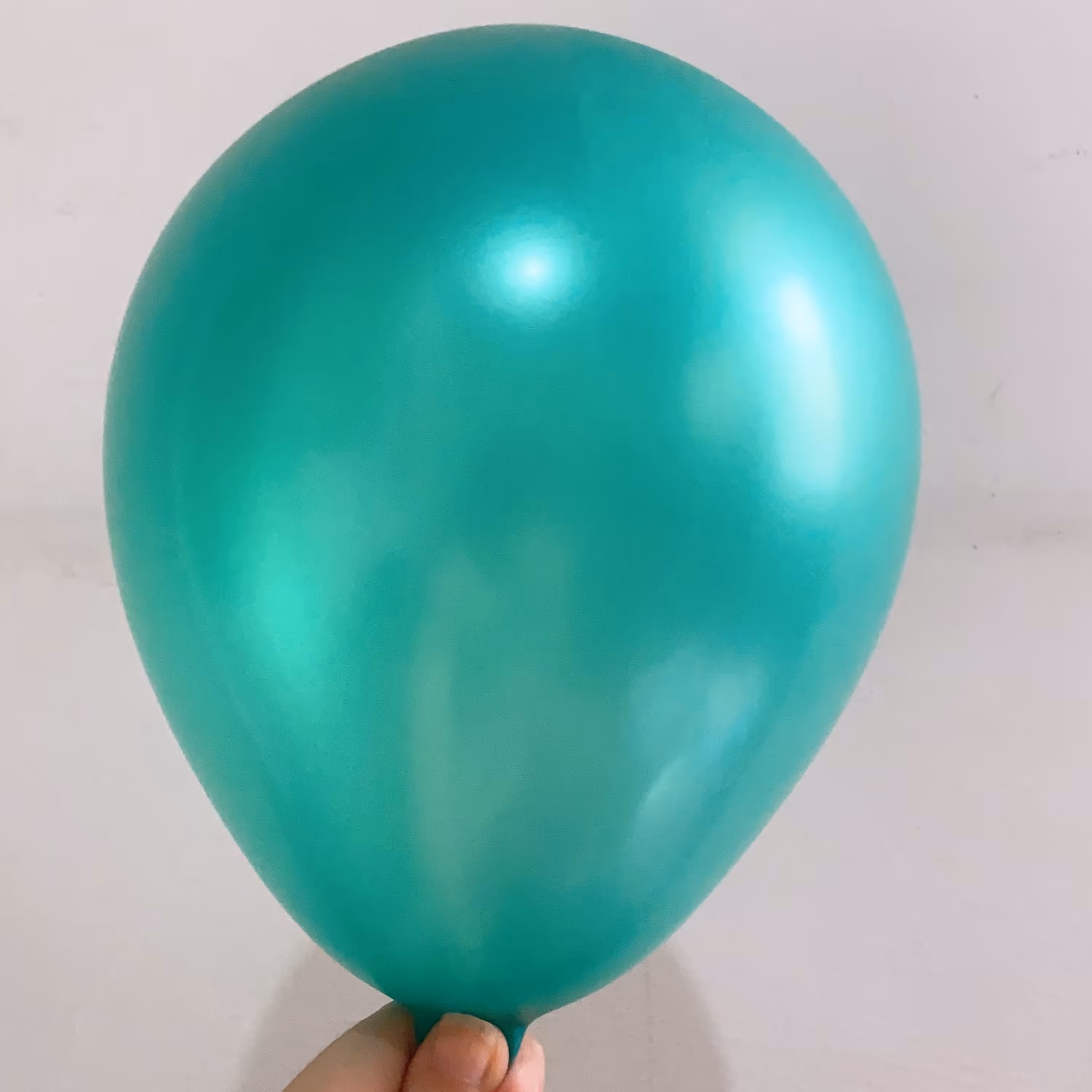 بادکنک لاتکس 12 اینچ سبز شفاف