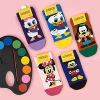 جوراب نخ و پنبه کارتونی فانتزی دیزنی وارداتی کیفیت عالی