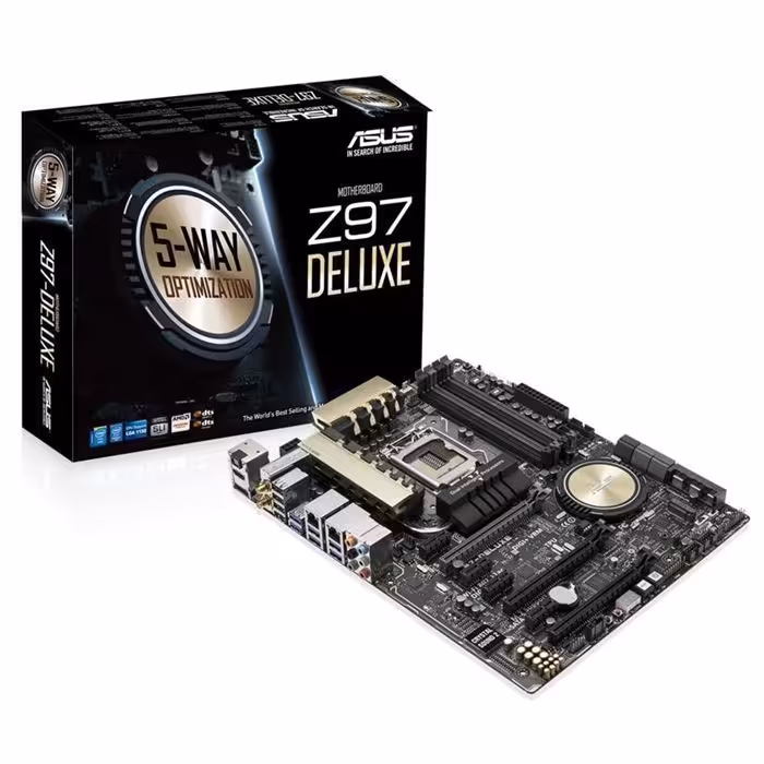 مادربرد ایسوس مدل Z97-DELUXE DDR3 سوکت 1150