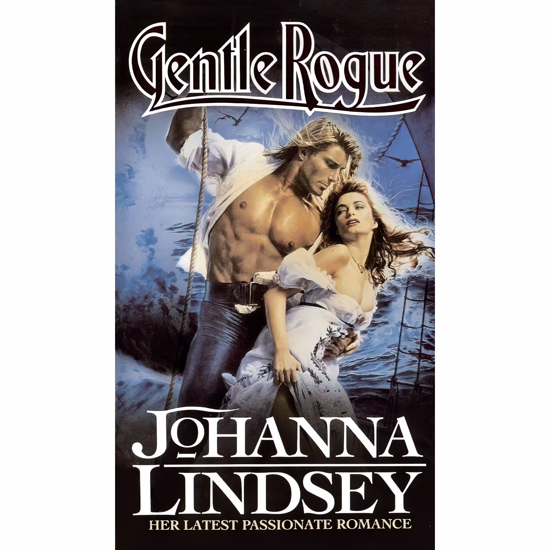 کتاب زبان اصلی Gentle Rogue اثر Johanna Lindsey انتشارات Corgi