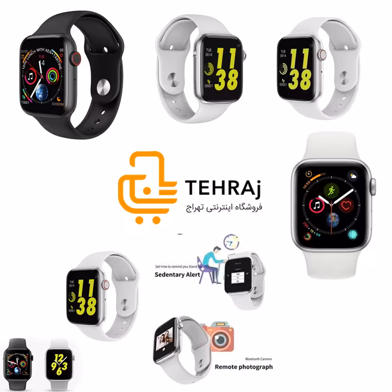 ساعت هوشمند لمسی ای شیش پلاس سری چهار smart watch a6plus seri4