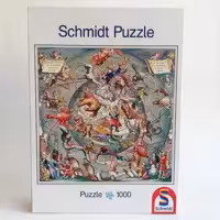 پازل 1000 تکه اشمیت آلمان مدل ancient astrological map