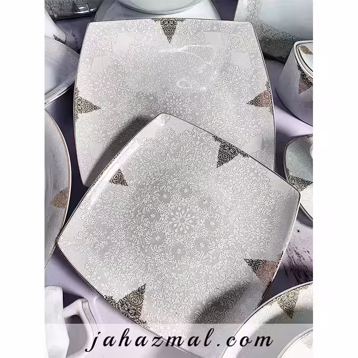 سرویس چینی پردیس طرح مادرید 30 پارچه کد 2043