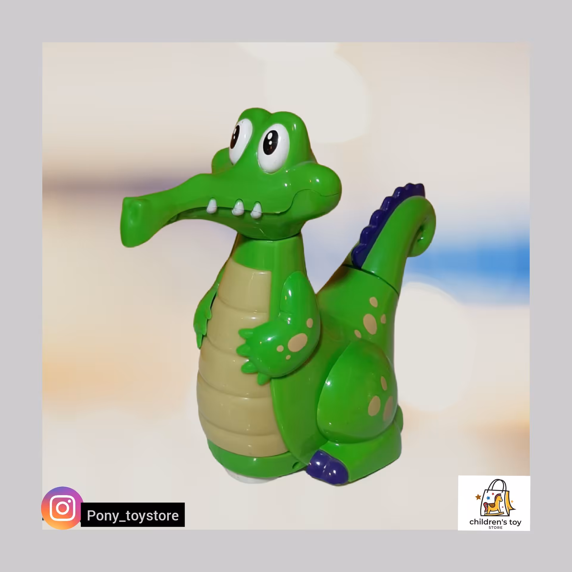 اسباب بازی تمساح موزیکال