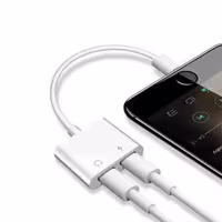 تبدیل و شارژر 1 به 2 آیفون مدل Xhanz HD-A802