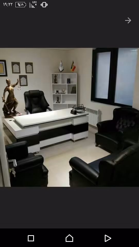 میز اداری طرح صدف باکس بزرگ
