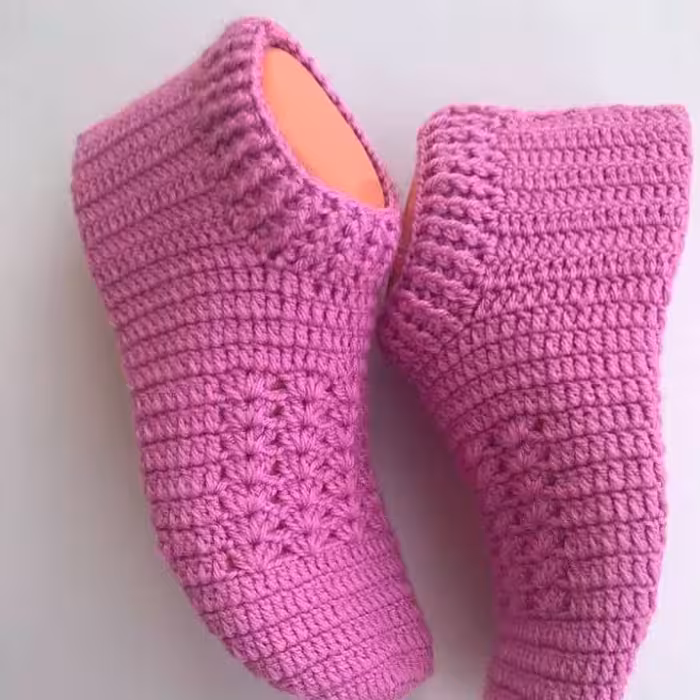 انواع پاپوش بافتنی