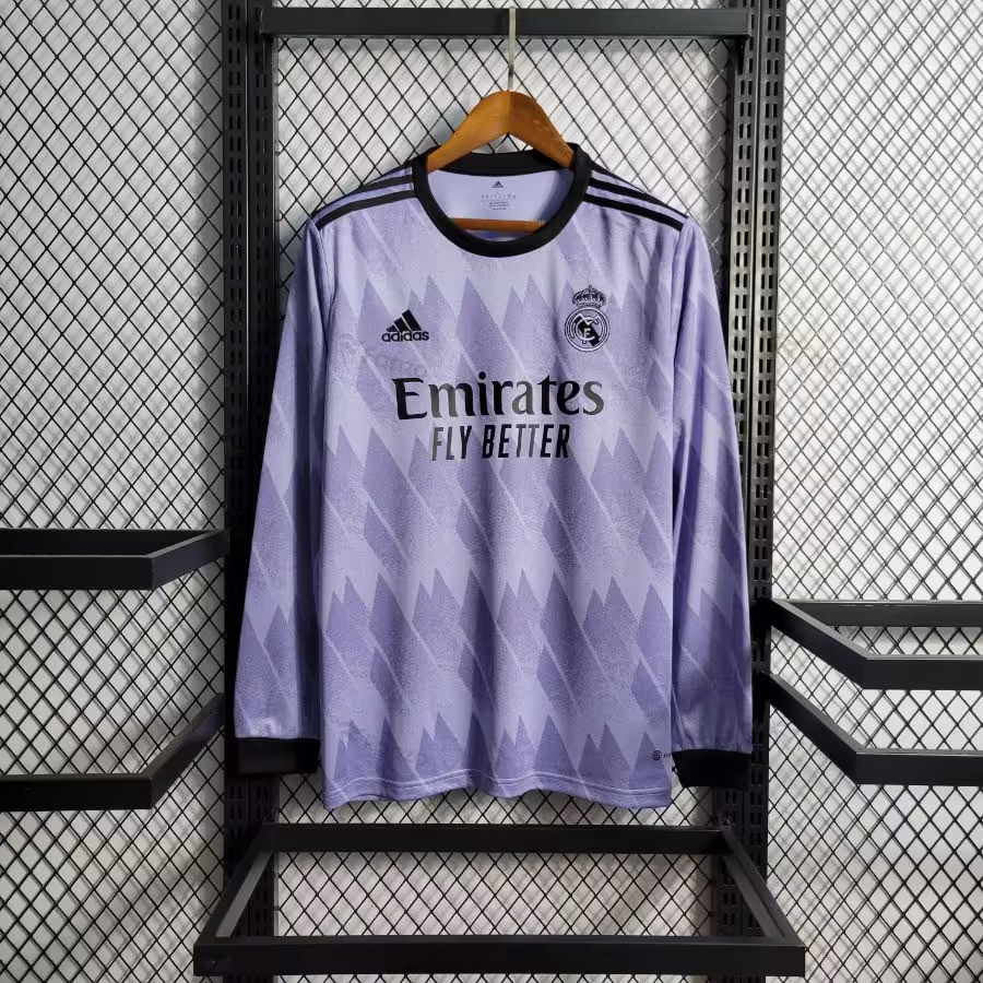 لباس دوم رئال مادرید 2023-2022 آستین بلند