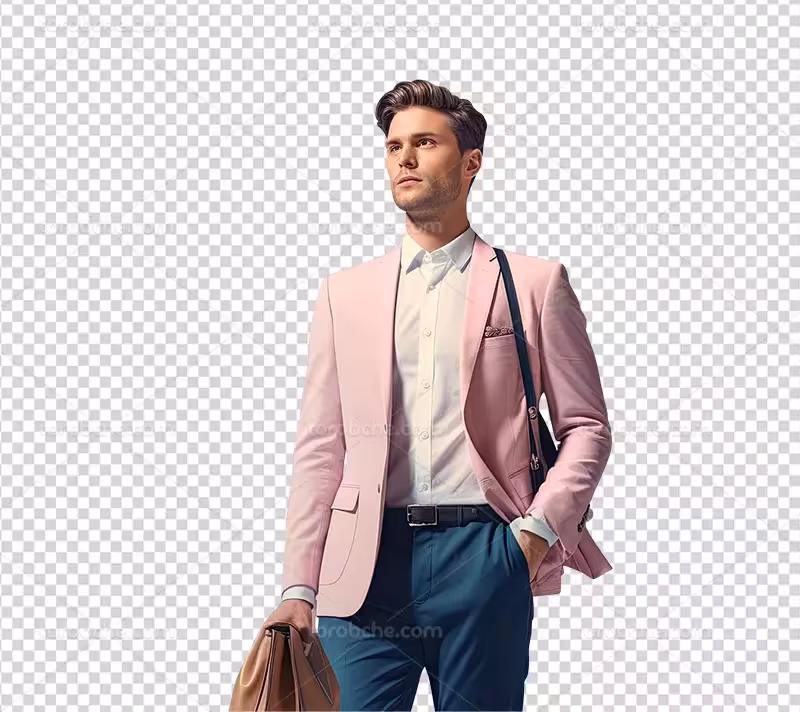 عکس PNG مرد خوشتیپ | گرافیک با طعم تربچه