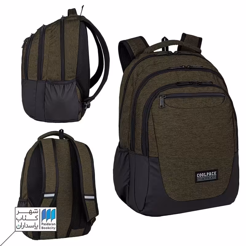 کوله پشتی  C10162/E soul snow olive green کول پک cool pack