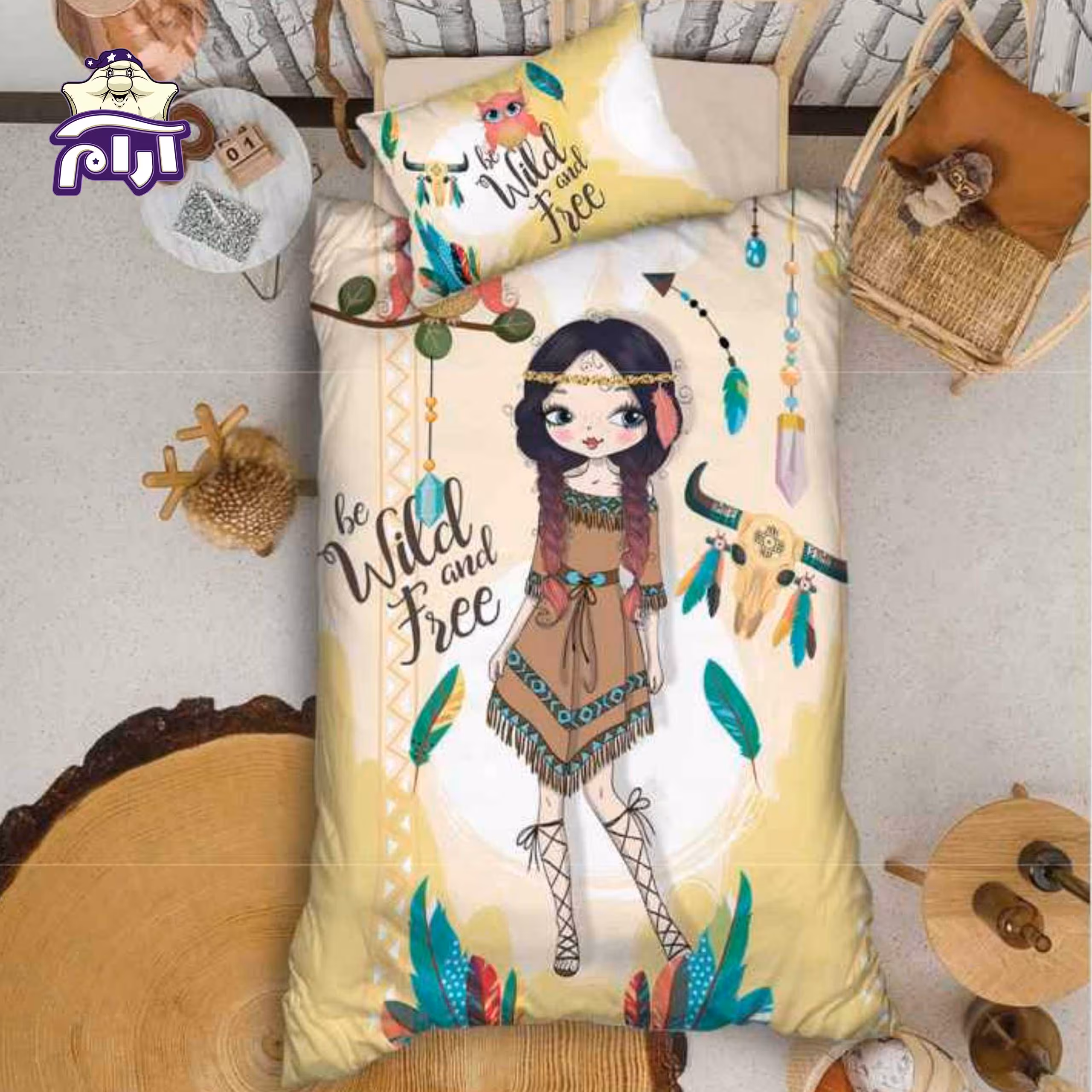 سرویس روتختی لحاف یک نفره سارای 3 تکه کد 1127